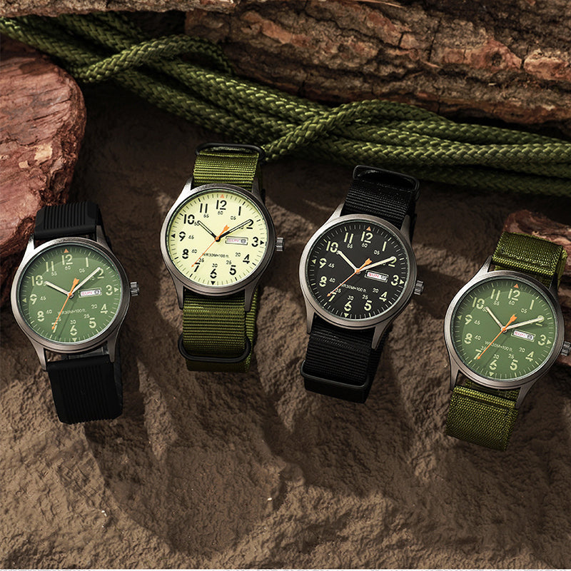 🏖️ 50% OFF – Limited Time ⌚✨ Men's Quartz Watch with Luminous Display – Glows in the Dark, Shines All Day! Classic Style for Any Occasion 👔
