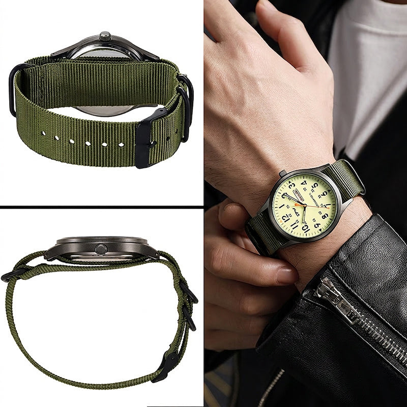 🏖️ 50% OFF – Limited Time ⌚✨ Men's Quartz Watch with Luminous Display – Glows in the Dark, Shines All Day! Classic Style for Any Occasion 👔