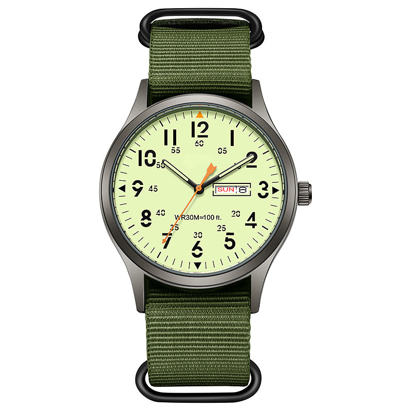 🏖️ 50% OFF – Limited Time ⌚✨ Men's Quartz Watch with Luminous Display – Glows in the Dark, Shines All Day! Classic Style for Any Occasion 👔