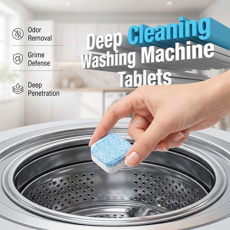 💪🦠Heavy Duty Descaling Tablets – Removes Limescale, Grime & Mold 🚫🧱