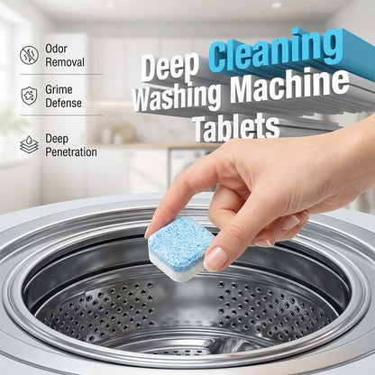 💪🦠Heavy Duty Descaling Tablets – Removes Limescale, Grime & Mold 🚫🧱