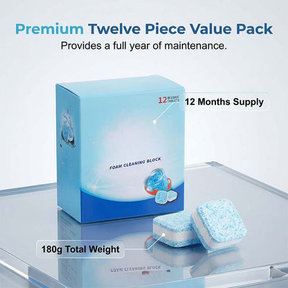💪🦠Heavy Duty Descaling Tablets – Removes Limescale, Grime & Mold 🚫🧱