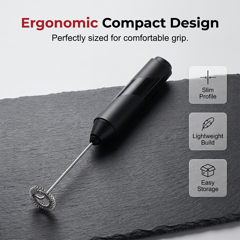 Handheld High-Speed Electric Milk Frother