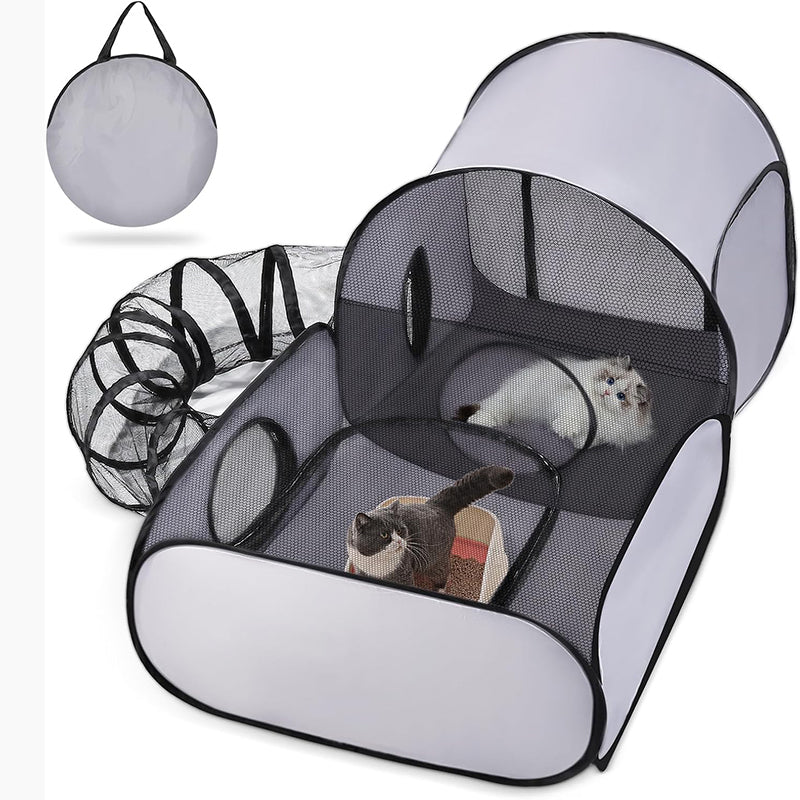 Large Cat Tunnel for Play and Lounging