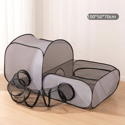 Large Cat Tunnel for Play and Lounging