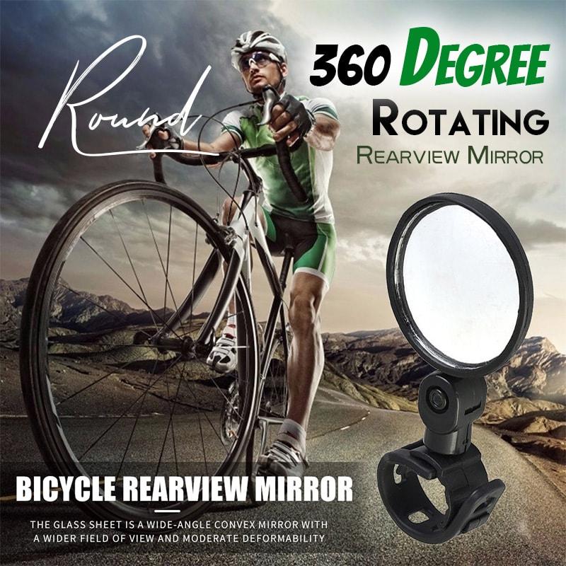 ⏳Limited-time 50% off⏰360 Degree Rotating Rearview Mirror🚴‍♂️🔎