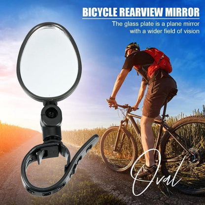 ⏳Limited-time 50% off⏰360 Degree Rotating Rearview Mirror🚴‍♂️🔎
