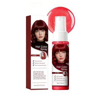🥳2026 HOT SALE🥳💞50K+ SOLD!💨🌈 50% OFF! Temporary Hair Color Spray – Instant purple highlights, washable & gentle. No residue, no damage. Try a new look today! 🌟💜