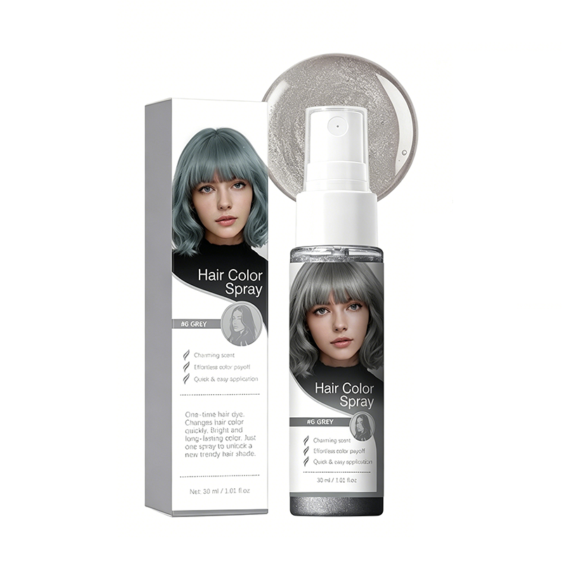 🥳2026 HOT SALE🥳💞50K+ SOLD!💨🌈 50% OFF! Temporary Hair Color Spray – Instant purple highlights, washable & gentle. No residue, no damage. Try a new look today! 🌟💜
