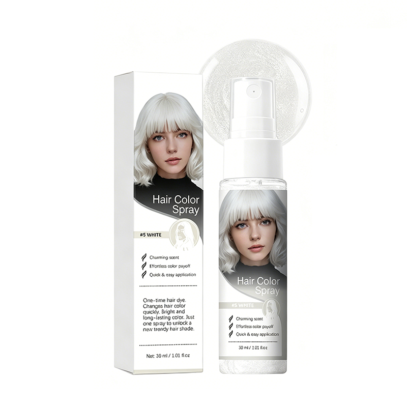 🥳2026 HOT SALE🥳💞50K+ SOLD!💨🌈 50% OFF! Temporary Hair Color Spray – Instant purple highlights, washable & gentle. No residue, no damage. Try a new look today! 🌟💜