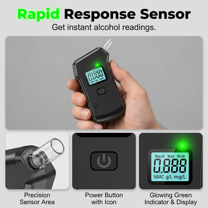 High-Precision Portable Breathalyzer