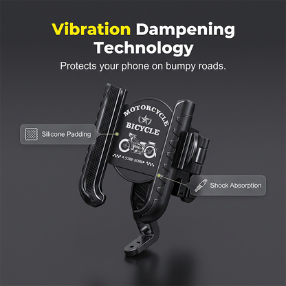Quick-Release Bike Phone Mount with Secure Lock