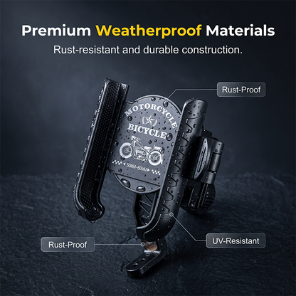 Quick-Release Bike Phone Mount with Secure Lock