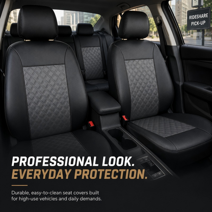 Universal PU Leather Car Seat Cover Set