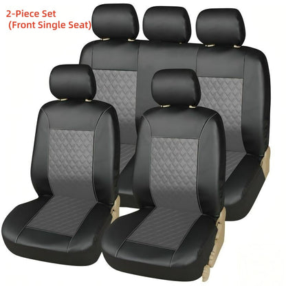 Universal PU Leather Car Seat Cover Set