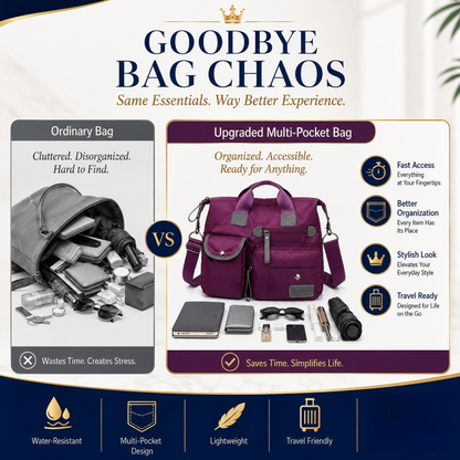 👜 LIMITED-TIME 50% OFF! 💐 Large Capacity Waterproof Tote Bag for Women