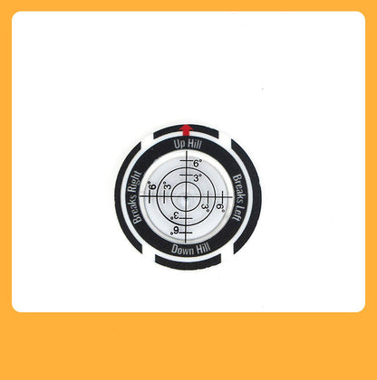 Precision Golf Green Reading Level & Ball Marker