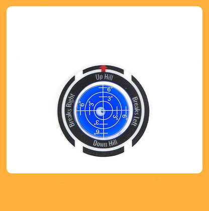 Precision Golf Green Reading Level & Ball Marker