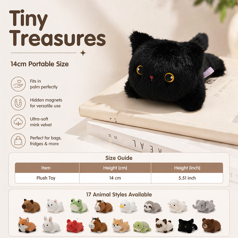 🧸 Only £ 9.99! 🧲 Lovely Plushie Fridge Magnet Doll – Premium Mink Velvet, Hidden Magnet, Perfect for Fridge, Laptop & Bags ✨