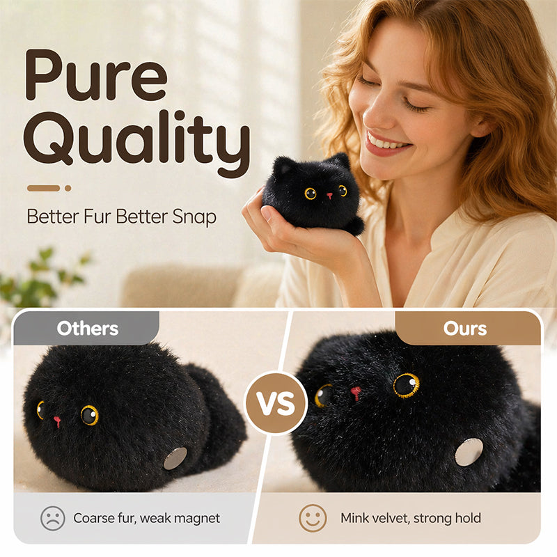 🧸 Only £ 9.99! 🧲 Lovely Plushie Fridge Magnet Doll – Premium Mink Velvet, Hidden Magnet, Perfect for Fridge, Laptop & Bags ✨