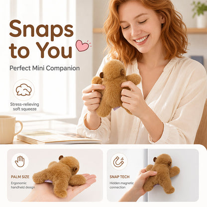 🧸 Only £ 9.99! 🧲 Lovely Plushie Fridge Magnet Doll – Premium Mink Velvet, Hidden Magnet, Perfect for Fridge, Laptop & Bags ✨