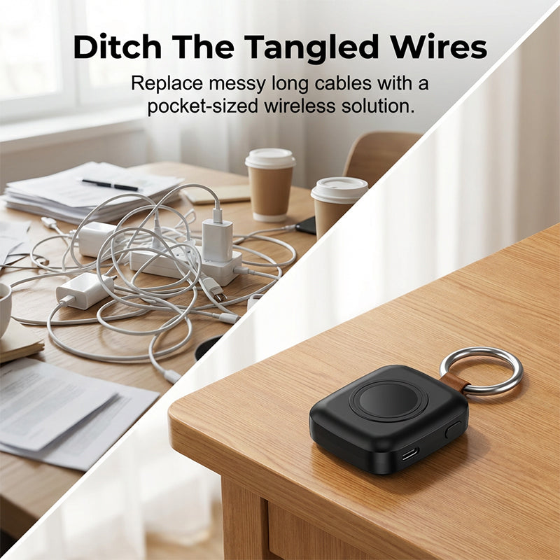 📢📢50% OFF !! ⏰Portable Keychain Charger for Smartwatches