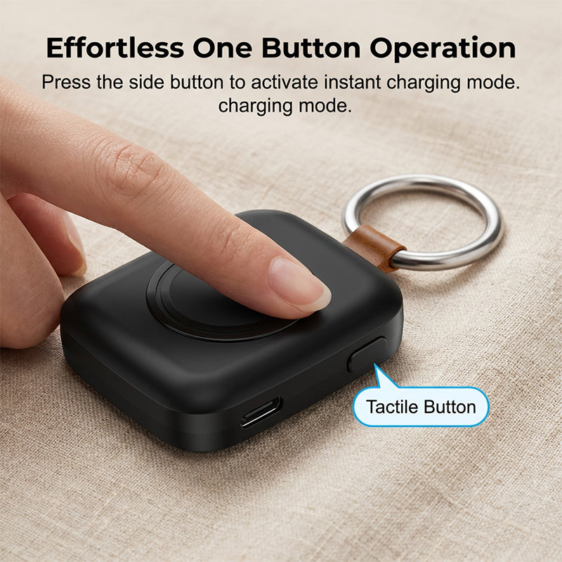 📢📢50% OFF !! ⏰Portable Keychain Charger for Smartwatches