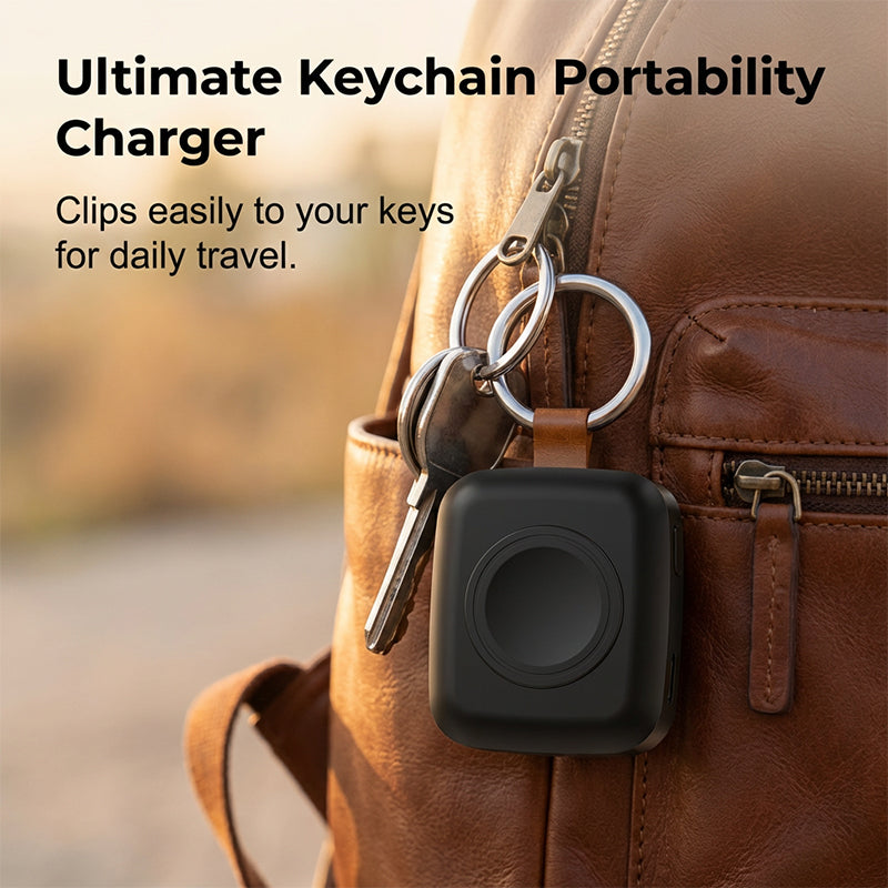 📢📢50% OFF !! ⏰Portable Keychain Charger for Smartwatches