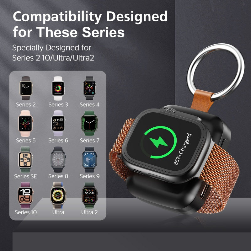 📢📢50% OFF !! ⏰Portable Keychain Charger for Smartwatches