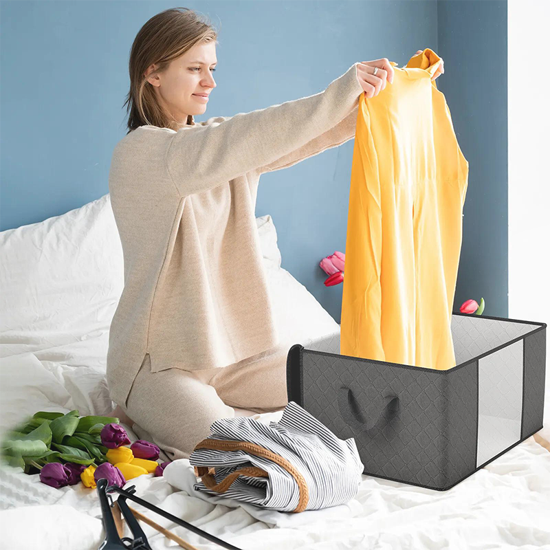 🏆Last Day Sale ONLY ￡6.99!!🔥StorRight™ 90L Heavy-Duty Storage Bag🏆Mothproof & Airtight with Clear Window🛏️ Thick, Airtight & Moving-Ready! 🇬🇧🧳