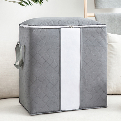 🏆Last Day Sale ONLY ￡6.99!!🔥StorRight™ 90L Heavy-Duty Storage Bag🏆Mothproof & Airtight with Clear Window🛏️ Thick, Airtight & Moving-Ready! 🇬🇧🧳