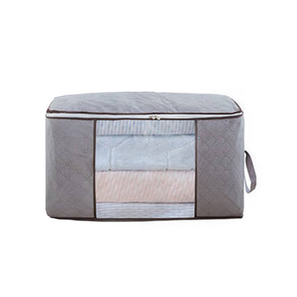 🏆Last Day Sale ONLY ￡6.99!!🔥StorRight™ 90L Heavy-Duty Storage Bag🏆Mothproof & Airtight with Clear Window🛏️ Thick, Airtight & Moving-Ready! 🇬🇧🧳