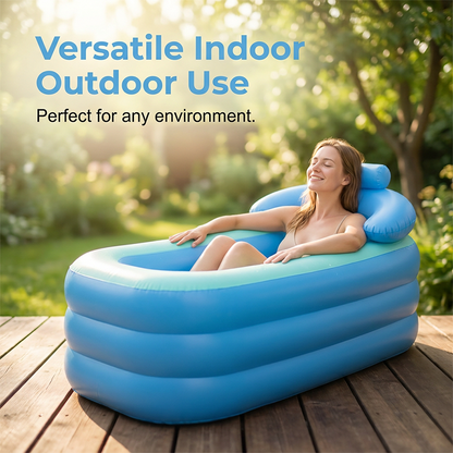 Three-Layer Insulated Inflatable Bathtub