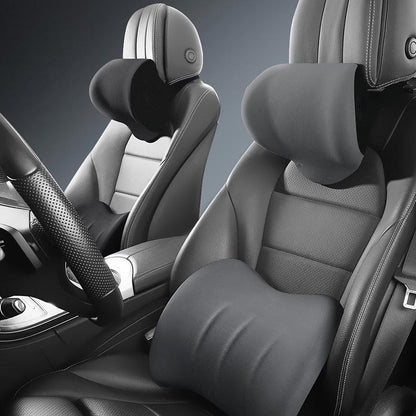 🔥LAST DAY SALE ONLY ￡9.99!!🔥 Ergonomic Car Support Set – Banish Back Pain & Drive in Cloud-Like Comfort!🚗