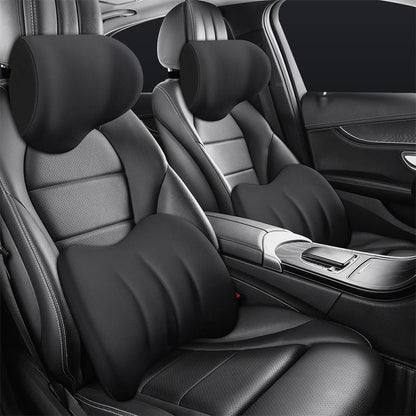 🔥LAST DAY SALE ONLY ￡9.99!!🔥 Ergonomic Car Support Set – Banish Back Pain & Drive in Cloud-Like Comfort!🚗