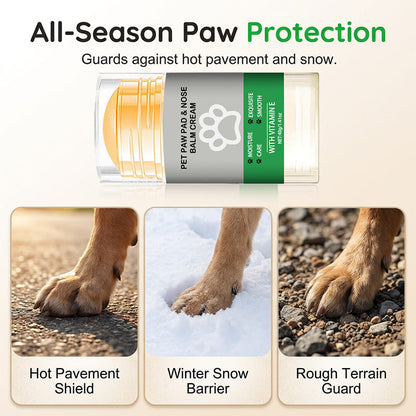 🎁Buy 1 Get 1 Free!🐶 Moisturizing Paw Balm—Keeps your dog's paws soft and smooth; easy to use.