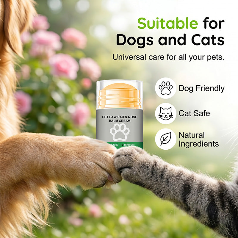 🎁Buy 1 Get 1 Free!🐶 Moisturizing Paw Balm—Keeps your dog's paws soft and smooth; easy to use.