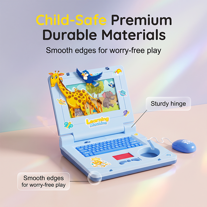 💻 50% OFF NOW! 🧸 Interactive Toy Laptop – Lights, sounds & educational games – Fosters creativity & motor skills through play 🎵