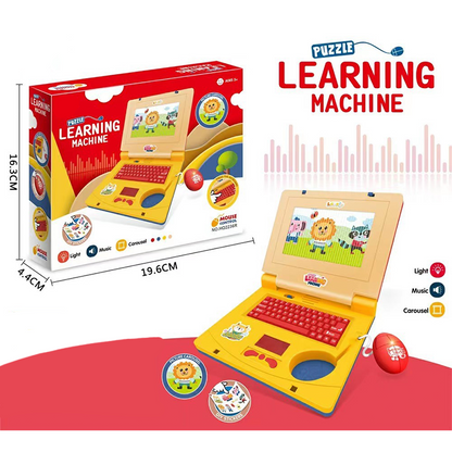 💻 50% OFF NOW! 🧸 Interactive Toy Laptop – Lights, sounds & educational games – Fosters creativity & motor skills through play 🎵