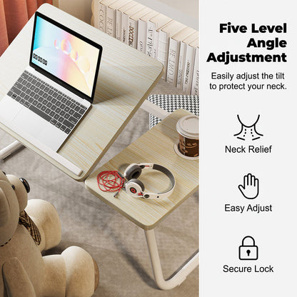 Foldable Lap Desk with Cup Holder