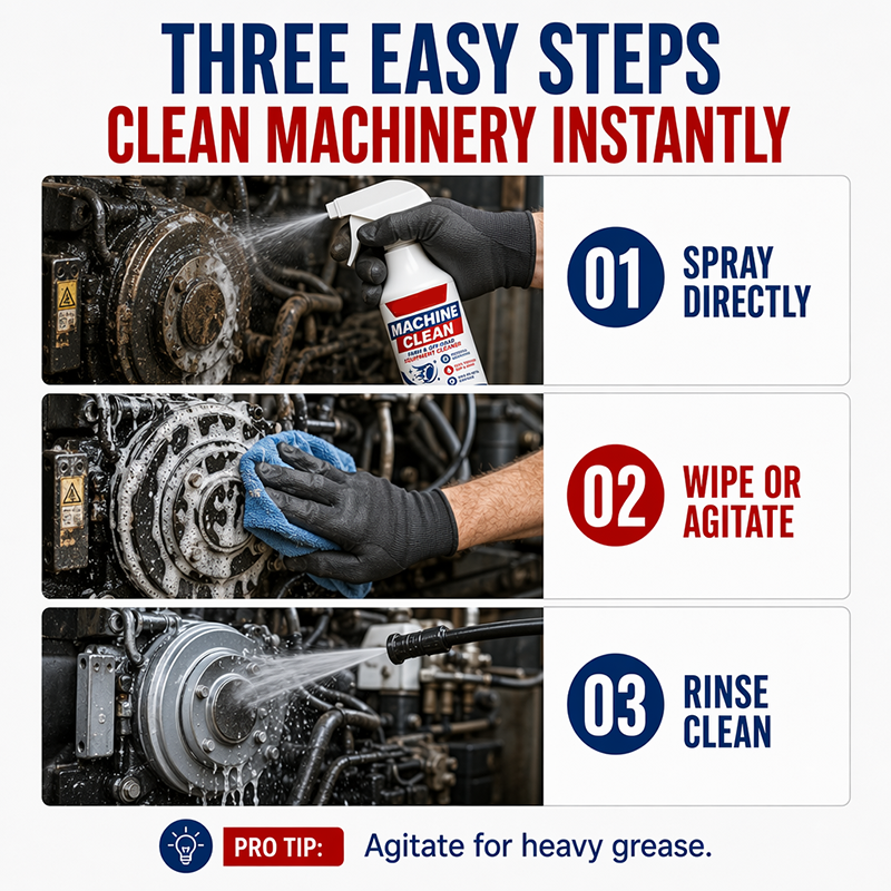 Agricultural Machinery Degreaser Spray