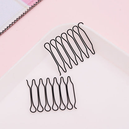💇‍♀️✨ Flexible Invisible Hair Comb—invisible, flexible, and non-slip—instantly creates a perfectly secure hold! 🌟