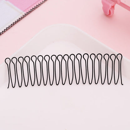 💇‍♀️✨ Flexible Invisible Hair Comb—invisible, flexible, and non-slip—instantly creates a perfectly secure hold! 🌟