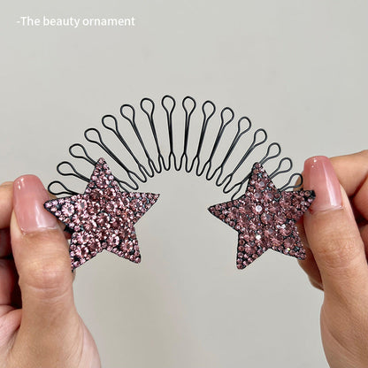 💇‍♀️✨ Flexible Invisible Hair Comb—invisible, flexible, and non-slip—instantly creates a perfectly secure hold! 🌟