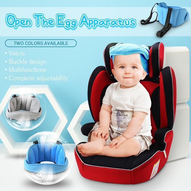 🚗50% OFF NOW! Kids Car Sleeping Head Support Band – Adjustable Toddler Sleep Headrest Pillow, Anti-Droop Child Head Stabilizer for Car Seats, Prevent Neck Soreness During Road Trips