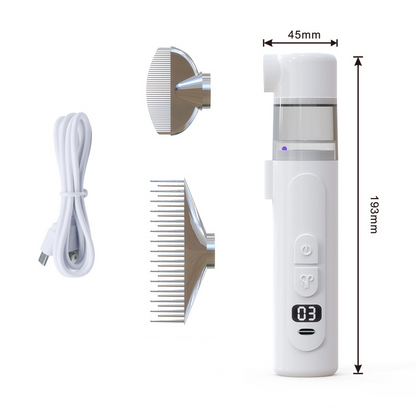 ✨️Surprise 60% off！🐈Electric Pet Grooming Comb🐕Keep your furry friends away from mites, fleas and tangled fur！