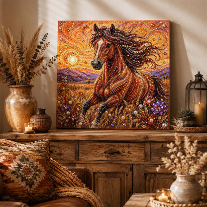 🏆 Last Day Special Price £9.98🦉💛 Highland Cow Pearl Art DIY Kit – Relaxing DIY Craft to Create Stunning Coastal Artwork (📦Buy 4 Free Shipping)