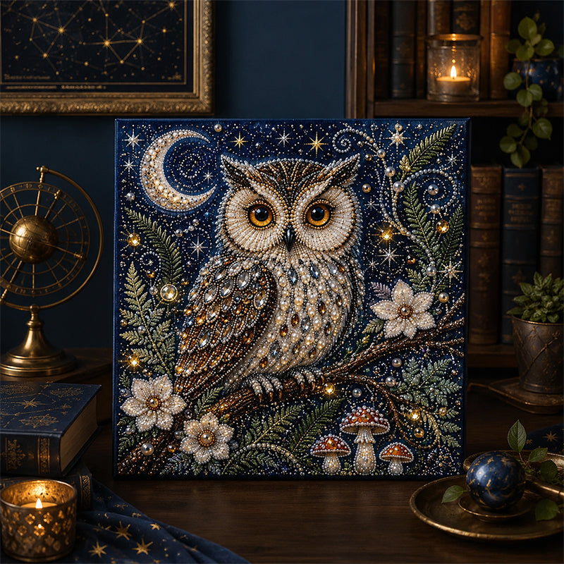 🏆 Last Day Special Price £9.98🦉💛 Highland Cow Pearl Art DIY Kit – Relaxing DIY Craft to Create Stunning Coastal Artwork (📦Buy 4 Free Shipping)