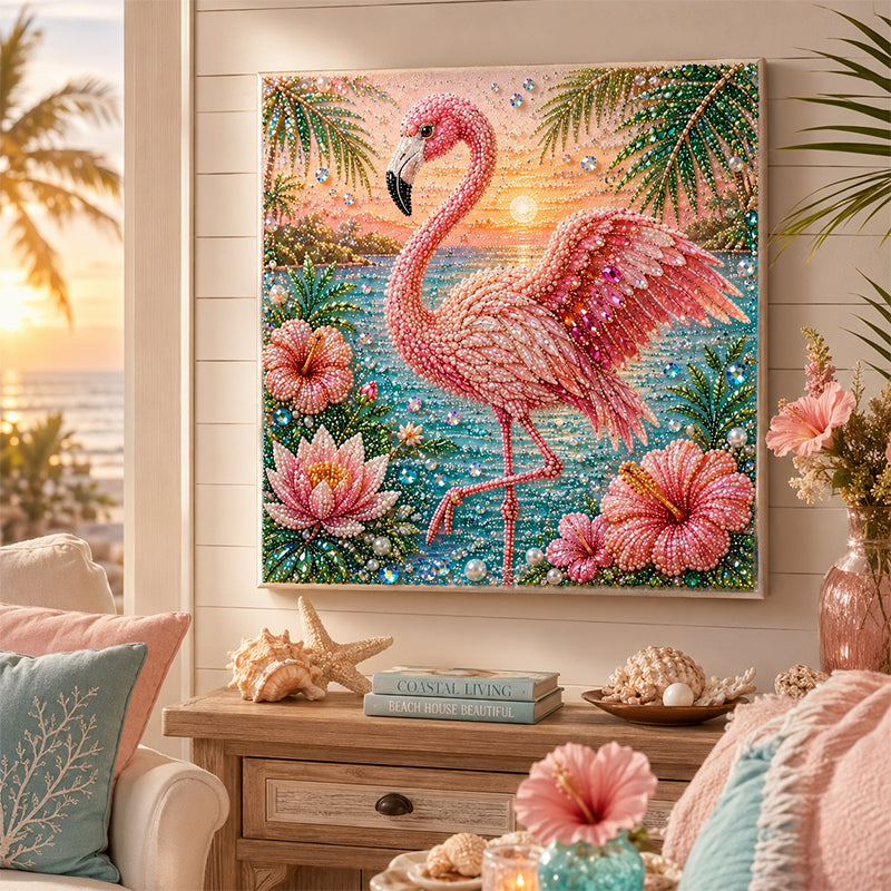 🏆 Last Day Special Price £9.98🦉💛 Highland Cow Pearl Art DIY Kit – Relaxing DIY Craft to Create Stunning Coastal Artwork (📦Buy 4 Free Shipping)
