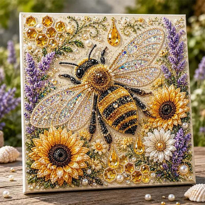🏆 Last Day Special Price £9.98🦉💛 Highland Cow Pearl Art DIY Kit – Relaxing DIY Craft to Create Stunning Coastal Artwork (📦Buy 4 Free Shipping)